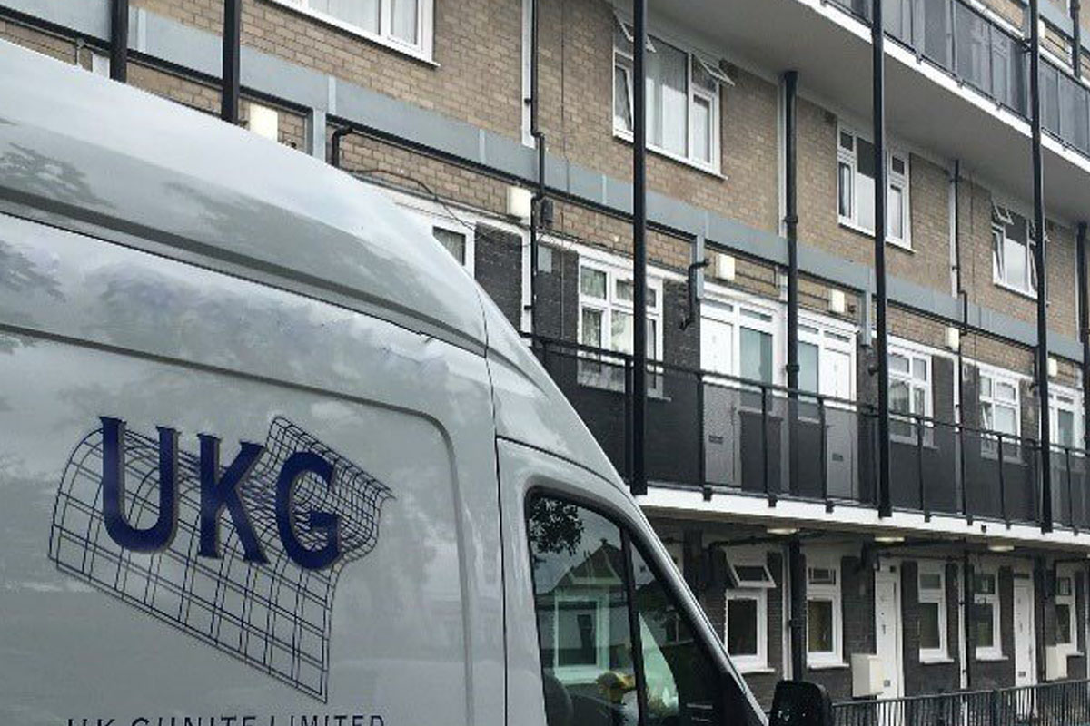 UKG Group Concrete Refurbishment to Roupell Estate 02