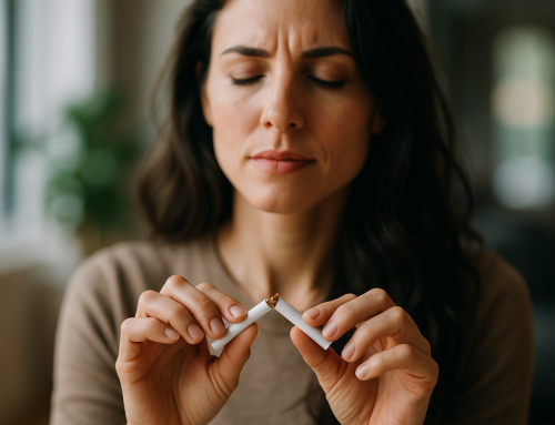 woman-breaking-a-cigarette-500x383 Women's Health & Hypnotherapy: Can Hypnosis Really Help Menopause Symptoms?